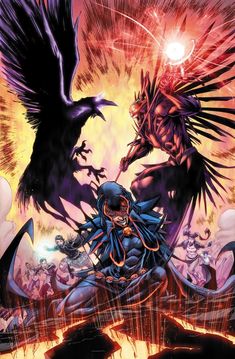 Ben Oliver, Dc Wallpaper, Raven Fanart, Brett Booth, Dc Titans