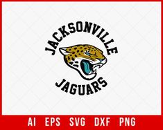 Jacksonville Jaguars Logo Silhouette NFL SVG File for Cricut Digital Download Nfl Jaguars, Jaguars Logo, Jacksonville Jaguars Logo, Jaguars Football, Logo Silhouette