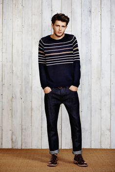 ben sherman ss12 Clothes Encounters, Rolled Jeans, Mens Attire, Designer Menswear, British Fashion, Mens Designer Fashion