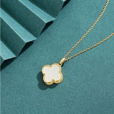 Four Leaf Clover • Emerald Jade stone necklace – Deegnt Real Gold Chains, Good Things In Life, Four Leaf Clover Necklace, Enjoy Every Moment, Clover Necklace, Four Leaves, Remind Yourself, Lucky You, Be Grateful