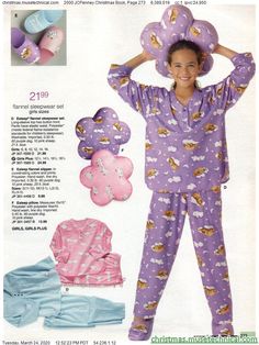 2000 JCPenney Christmas Book, Page 273 - Christmas Catalogs & Holiday Wishbooks Vintage Kids Fashion, Y2k Girls, Vintage Girls Clothes, Fashion Timeline, Cute Sleepwear, Clothing Catalog