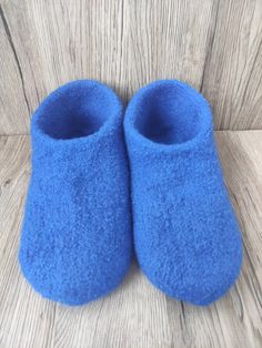 Warm knitted slippers for your feet. Slippers are made of 100% wool. They are very warm and soft. Foot size 23.5 cm( 9 inches) Feet Slippers, Knitted Slippers, Womens Slippers, Ukraine, Slippers, Women Shoes, Wool, Etsy Uk, Blue