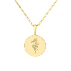 Meet our Birth Flower Necklaces—beautifully crafted in premium sterling silver and fully adjustable for the perfect fit. Each necklace features a delicate flower representing a birth month, making it a meaningful way to celebrate your birth, your little ones, or a special connection to a particular bloom. Whether you’re layering them or wearing one solo, these necklaces add a personal touch and a sprinkle of nature’s magic to your style. Perfect for gifting or treating yourself, these precious b Delicate Charm Necklace With Flower Pendant, Delicate Charm Necklace With Round Flower Pendant, Delicate Flower Charm Round Pendant Necklace, Delicate Round Pendant Charm Necklaces With Flower Charm, Delicate Round Pendant Charm Necklace For Mom, Dainty Birth Flower Charm Necklace With Flower Pendant, Dainty Birth Flower Charm Necklaces, Dainty Birth Flower Charm Necklace, Nature-inspired Birth Flower Jewelry For Everyday