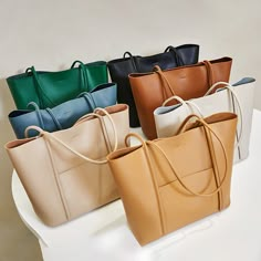 Free U.S. shipping. Style:  , color:Nude, suite for season：Summer, Autumn, Winter ，School, Travel, Work, Material Genuine Leather, Nude Leather Large Tote Bag With Inner Pouch Handbags For Work Handbags For Work, My Style Bags, Luxury Bags Collection, Girly Bags, Fashion Tote Bag, Fancy Bags, Pretty Bags, Bag Collection, Work Bag