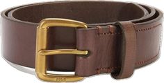 Brown Leather Belt Buckles For Work, Casual Leather Belt With Brass Buckle, Brown Rectangular Leather Belt, Everyday Brown Belt Buckles With Belt Included, Casual Leather Belt Buckles For Everyday, Classic Brown Belt Buckles For Work, Classic Brown Rectangular Belt Buckles, Modern Brown Belt With Brass Buckle, Casual Brown Belt With Brass Buckle