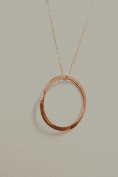 Looking for a highly wearable, minimalist pendant to add to your chain? Try the Small Open Circle Pendant! This style was designed to be an everyday staple. It’s simple, timeless and elegant — adorable with any necklace stack and easy to dress up for going out or wear it with jeans and a tee shirt. THIS LISTING IS FOR A SINGLE PENDANT.Each Small Circle Pendant measures approximately in 1” diameter.Available in 14K GOLD FILL, 14K ROSE GOLD FILL or STERLING SILVER To make this pendant we hand-form Necklace Stack, Minimalist Pendant, Thick Ring, Small Circle, Circle Shape, Circle Pendant, Unique Necklaces, Cleaning Jewelry, Metal Jewelry