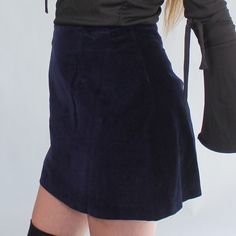 Vintage 90s Blue Velvet mini skirt! Short fuzzy high waisted navy blue skirt by Rampage USA. Size 7!Waist: 28"Hips: 38 1/2"Length: 15 1/4" Blue Mini Skort Y2k Style, Blue Mini Length Y2k Skort, Y2k Style Blue Mini Skirt, Blue High-waisted Winter Skirt, Y2k Mini Skirt For Winter, Y2k Style Mini Skirt For Winter, Y2k Blue Mini Skirt, High Waist Blue Skirt For Winter, High-waist Blue Skirt For Winter