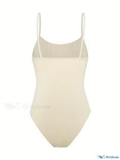 Orcajump - Solid Spaghetti Strap Bodysuit 3 Pack, Casual Sleeveless Cami Bodysuit, Women's Clothing Sleeveless Beige Bodysuit With Built-in Bra, Summer Second-skin Shapewear Leotard, Summer Sleeveless Lined Leotard, Sleeveless Seamless Summer Leotard, Summer Shapewear Bodysuit With Tank Straps, Seamless Shapewear Camisole For Summer, Summer Solid Shapewear Leotard, Fitted Summer Bodysuit With Tank Straps, Fitted Sleeveless Bodysuit With Adjustable Straps