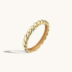 Elegant Jewelry With Metal Round Band Ring, Elegant Jewelry With Metal Ring In Round Band, Elegant Yellow Gold Bands As Gift, Elegant Tarnish Resistant Stackable Rings With Open Band, Elegant Yellow Gold Rings With Decorative Band, Elegant Tarnish-resistant Stackable Open Band Rings, Elegant Polished Midi Rings, Elegant Diamond Ring With Decorative Band Gift, Elegant Stackable Engraved Ring