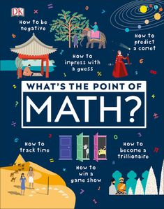 Math makes the world go around. An educational book that will give you surprising answers to everyday math challenges. This book unpacks how math is an essential part of our everyday life in ways that you never thought of. Full of crazy facts, magic tricks, and mathematical brainteasers and beautiful illustrations show you that math is interesting, fun, and not intimidating at all! Ever wondered where math originated from? This fantastic educational book unpacks all the curious questions that yo Dk Books, Math Made Easy, Everyday Math, Homeschool Books, Math Challenge, Math Workbook, Trigonometry, Educational Books, Math Books