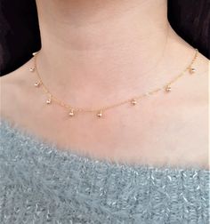 Delicate Choker Necklace, Delicate Layered Necklace, Layered Necklace Gold, Gold Drop Necklace, Delicate Choker, Make Fashion, Jewelry Delicate, Gold Necklace Simple, Peridot Necklace