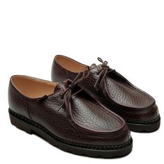 Menswear Essentials, Paraboot Michael, Smart Shoes, Bison Leather, Mens Wear, French Brands, Mens Style, Goodyear Welt, Derby Shoes