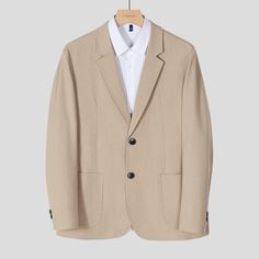 British Style Casual Loose Blazer Suit Jacket
Size Chat：