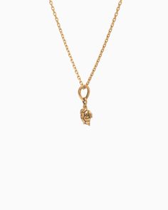 The Turtle Charm is handcrafted in 14K solid gold and features a detailed design inspired by sea turtles, celebrated as iconic symbols of the Caribbean. Playful yet sophisticated, this charm complements any look. Pair with your favorite hook bracelet or dainty chain, sold separately. Metal: 14K solid gold Dimensions: 9.5mm x 6mm x 2mm Style #: GC203S Yellow Gold-plated Charms With Lobster Clasp, Gold-plated Jewelry With Logo Charm, 14k Gold Charms In Fine Jewelry Style, 14k Gold Charms Fine Jewelry, 14k Yellow Gold Tarnish Resistant Charm Necklace, Dainty Yellow Gold Charms With Lobster Clasp, Classic Pendant Jewelry With Logo Charm, Classic Gold Plated Jewelry With Logo Charm, Classic Gold-plated Jewelry With Logo Charm