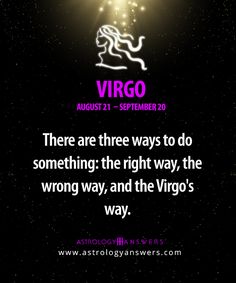 the zodiac sign for virgo is shown in front of a black background with stars