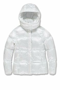 NEW WOMEN'S ASTORIA BUBBLE JACKET (WHITE) SIZE LARGE BRAND NEW! DETAILS Water resistant puffer jacket Jordan Craig branded zippers  Zipper closures at the pockets Removable and adjustable hood 100% Nylon   If You have any Questions Please E-Mail us and we will get back to You ASAP. Thank You for Viewing our Listings and have a Great Day! White Nylon Puffer Jacket With Detachable Hood, White Down Outerwear With Detachable Hood, White Puffer Jacket With Detachable Hood For Fall, White Nylon Puffer Jacket For Winter, White Down Puffer Jacket For Cold Weather, White Nylon Outerwear With Detachable Hood, White Puffer Jacket With Detachable Hood For Cold Weather, White Nylon Puffer Jacket For Fall, White Nylon Outerwear For Winter