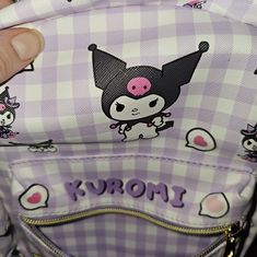 10.5in Tall And 8.5in Wide, Sanrio Kuromi Backpack Unused. Great For Kids And Young Adults. Cute Purple Student Bags, Cute Purple Backpack For Students, Playful Purple Backpack For Everyday Use, Fun Purple Back To School Bag, Harajuku Style Purple Bag For Back To School, Purple Harajuku Style Student Bag, Purple Kawaii Student Bag, Cute Purple Backpack, Purple Kawaii Bag For Students