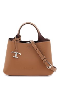 100% Calf Leather Designer Tan Bags With Detachable Handle, Designer Tan Bag With Detachable Handle, Designer Tan Top Handle Bag, Luxury Tan Tote Bag, Designer Tan Satchel Bag, Designer Tan Bag With Handle Drop, Designer Tan Bag, Luxury Tan Bag For Shopping, Luxury Tan Bags With Top Carry Handle