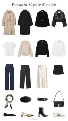 Parisian Chic Style Fall 2023, Parisian Style Autumn 2023, Fall French Outfits Women, Dress Like French Women Parisian Style, Fall Parisian Outfits, Elegant Wardrobe Essentials, French Capsule Wardrobe 2024, Parisian Look Outfit, Parisian Essentials