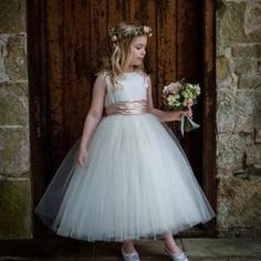 dressydances on Storenvy Kids Bridesmaid Dress, Handmade Childrens Clothes, Girls Bridesmaid Dresses, Flower Girl Dresses Tutu, Flower Girl Tutu, Flower Girl Dresses Tulle, Frocks For Girls, Wedding Flower Girl, Tutus For Girls