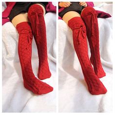 SKU: 30479521 Gender: Women Item Type: StockingsItem Length: Over The KneeMaterial: Cotton BlendsThickness: STANDARDPattern Type: Solid Colors Red, Coffee, Black, Red Knee-high Winter Legwear, Casual Winter Stockings, Casual Red Winter Stockings, Fitted Red Knee-high Socks, Red Knee-high Stockings For Winter, Trendy Red Legwear For Winter, Casual Red Knee-high Socks, Casual Red Thigh High Legwear, Red Thigh High Casual Legwear