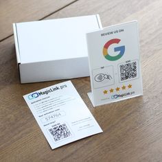 the box is open and ready to be used as an appliance for google