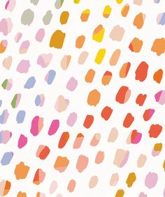 an abstract pattern with different colors on a white background