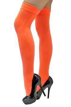 A simple classic offered in super soft and comfortable nylon material. These are made and designed with your comfort and style in mind. Can be worn alone or layered to create your own individual look- Thigh High Stockings, Shades Of Orange, Thigh High, Thigh Highs, Over The Knee, Create Your, Stockings, Create Your Own, Shades