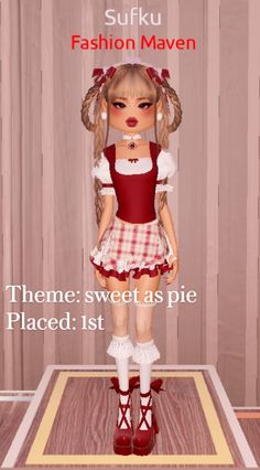 #sufkudti #dresstoimpress #dti #fashion #outfit #dtioutfit #roblox #robloxdti #sweetaspie #country #pie cute red white ribbons country sweet as pie theme dress to impress roblox outfit Sweet As Pie Theme Dti, Dti Red Theme Outfits, Dti Theme Sweet As Pie, Sweet As Pie Dti Outfit, Dress To Impress Theme Sweet As Pie, Every Dress To Impress Theme, Sweet As Pie Outfit, Sweet As Pie Dress To Impress Outfit, Red Dti Outfits