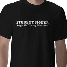 $23.95 ASL Student shirt, this is funny :) Learn Asl, Asl Learning, Talk To The Hand, Asl Sign Language, Asl Signs, Student Shirt, Deaf Culture