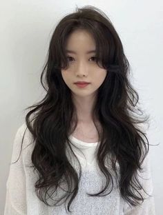 Everything you need to know before getting a Korean perm in Singapore Princess Haircut, Permed Hairstyles, Haircuts For Long Hair, Asian Hair, Hair Inspo Color