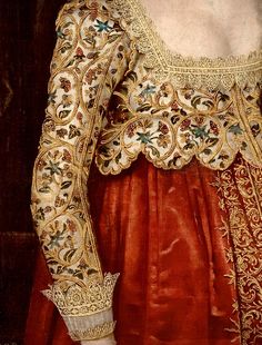 17th Century Fashion, British School, Portrait Of A Woman, Jesus Is Lord, Detail Art, Baroque Fashion, Historical Dresses, The Father