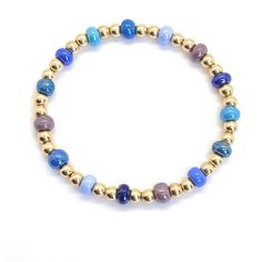 DESCRIPTION 14K gold-filled or sterling silver 4mm beads; colorful 6mm glass bubble beads; stretch style. Prices are for individual bracelets. Great solo or stacked. Mix & match with other Strands and Bands. Bracelet Size Guide Colorful Beads Stretch Bracelet For Everyday, Everyday Stretch Bracelet With Colorful Beads, Everyday Polished Beaded Bracelets, Everyday Polished Beaded Bracelet, Casual Multicolor Bracelets With Polished Beads, Elegant Multicolor Beaded Bracelets For Everyday, Casual Multicolor Polished Beads Bracelets, Aqua Color Schemes, Colorful Beaded Bracelets