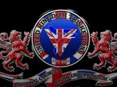 the logo for the british royal family, which is also in red white and blue