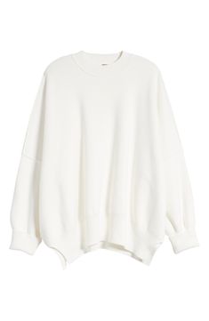 Roomy dolman sleeves bring laid-back ease and casual elegance to a chunky-knit tunic sweater perfect for cozy comfort on chilly days. 28" length (size Medium) Boat neck Long sleeves 59% cotton, 36% acrylic, 4% nylon, 1% elastane Dry clean or hand wash, dry flat Imported Easy Street Tunic, White Tunic Sweater, 2 Piece Jumpsuit, Chicago Fashion, Fashion Jackson, All White Outfit, Detailed Sweater, Easy Street, Wool Blend Coat