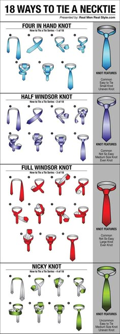 Nudos de corbata Ties Knots, Windsor Knot, Neck Tie Knots, Seni Dan Kraf, Tie Styles