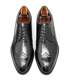 Timeless Goodyear Welted Lace-up Shoes With Round Toe, Timeless Wingtip Dress Shoes For Galas, Timeless Goodyear Welted Leather Shoes For Derby, Timeless Wingtip Leather Shoes For Galas, Timeless Calf Leather Lace-up Shoes With Round Toe, Timeless Wingtip Leather Shoes, Elegant Lace-up Brogue Shoes With Moc Toe, Elegant Lace-up Shoes With Brogue Detailing And Moc Toe, Timeless Italian Dress Shoes For Galas