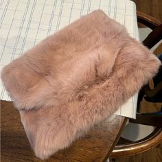 So Cute! I Just Don’t Wear A Ton Anymore. Excellent Condition. I Have Never Been Able To Find Another Clutch Like This. Rabbit Fur Dyed Mauve/Light Pink. Zipper In The Back For Storage & A Lot Of Room On The Inside. Pink Fur Bag, Fur Bag, Pink Fur, Rabbit Fur, Ulla Johnson, Just Don, So Cute, Light Pink, Bag Lady