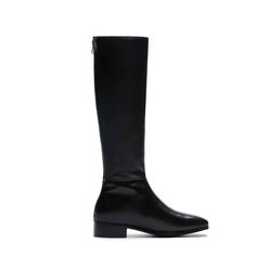 Classic Faux Leather Knee-high Boots For Winter, Classic Winter Knee-high Faux Leather Boots, Winter Calf Leather Boots With Leather Lining, Business Knee-high Wide Calf Boots In Calf Leather, Leather Knee-high Boots With Leather Sole For Winter, Classic Knee-high Boots With Leather Sole For Winter, Classic Leather Sole Knee-high Boots For Winter, Faux Leather Knee-high Boots With Leather Lining For Work, Classic Winter Knee-high Boots With Leather Sole