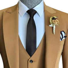 Package Includes: 1 x Jacket - 1 x Waistcoat - 1 x Pant
Make a bold statement at your formal events with the bespoke burnt orange suit. Crafted from premium Italian fabrics, this suit features a striking orange hue that is sure to make you stand out from the crowd. The peak lapel on the jacket adds a touch of elegance and sophistication to the design, making it a perfect choice for any gentleman.


 	Fabric: 110s
 	Lining Fabric: Silk
 	Pattern: Solid
 	Construction: Half Canvas
 	Seasonality: A Burnt Orange Suit, Different Shades Of Orange, Italian Fabrics, Orange Suit, Silk Pattern, Italian Traditions, Bespoke Suit, Peak Lapel, The Peak