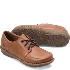 Born Basics | Everyday Shoes | Born Shoes Casual Lace-up Faux Leather Oxfords, Casual Leather Slip-on Oxfords, Casual Leather Lace-up Oxfords, Comfortable Leather Shoes With Leather Sole For Fall, Leather Shoes With Cushioned Footbed For Work, Comfortable Brown Leather Shoes, Brown Casual Leather Shoes With Leather Sole, Casual Brown Leather Shoes With Leather Sole, Classic Faux Leather Shoes With Stitched Sole