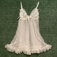 VTG Victoria’s Secret Bridal Nightgown Lingerie Lace Babydoll Dress Wedding RARE | eBay Babydoll Lingerie Dress, Lace Nightgown Short, Maddy Outfits, Night Gown Lingerie, Angel In Disguise, Nightgown Lingerie, Bridal Nightgown, Lace Babydoll Dress, Victoria Secret Dress