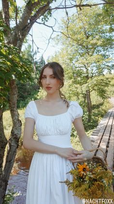 MTO Loretta Dress in White Cotton - Etsy Gathered Skirt, Cream Dress, Fitted Bodice, Body Measurements, Skirt Length, Elegant Dresses, White Cotton, Custom Sizing, Vietnam