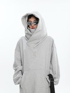 Size(cm) Length Shoulder Bust Sleeve M 73 62 134 60 L 74 63 138 61 XL 75 64 142 62 Size: M L XL Collar: Hooded Color classification: black gray Year Season: Spring 2023 shirt length: Medium Material composition: other materials Oversized Hip Hop Hoodie For Outdoor, Solid Color Long Sleeve Hoodie With Detachable Hood, Solid Long Sleeve Hoodie With Detachable Hood, Solid Color Hoodie With Detachable Hood And Long Sleeves, Solid Color Hoodie With Detachable Hood, Winter Techwear Sweatshirt With Ribbed Cuffs, Gray Hoodie With Drawstring For Cold Weather, Oversized Hip Hop Sweater For Winter, Gray Hooded Sweatshirt For Cold Weather