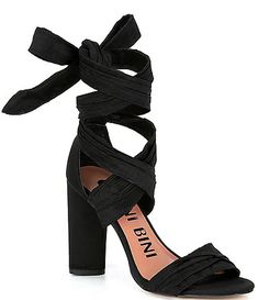 Bling Sandals, Block Heel Mules, Strappy Block Heels, Ankle Strap Block Heel, Ankle Strap Wedges, Embellished Sandals, Black Shoes Women, Block Heel Sandals, Evening Shoes