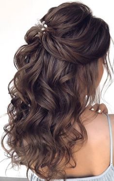 Mother Of The Groom Hairstyles, Half Up Wedding Hair, Wedding Hair Half, Healthy Remedies, Loss Hair, Mother Of The Bride Hair, Hair Thinning, Quince Hairstyles