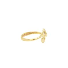 A fine Tiffany & Co. ring.  In 18 karat yellow gold.  Designed by Elsa Peretti.  Entitled 'Open Wave'.  Simply a wonderful ring from Tiffany!  Date: 20th Century  Overall Condition: It is in overall good, as-pictured, used estate condition with some fine & light surface scratches and other signs of expected light wear consistent with age.  Fineness: Marked 750 for gold fineness.   Marks: Marked to the shank Tiffany & Co. / Peretti / 750 / © / Spain  Ring Size: ca. 5 1/2  Measurements: Height: ca. 21mm Width: ca. 19mm Depth: ca. 10mm  Weight: ca. 3.1 g  Please see our other related items. Luxury Yellow Gold Bypass Ring For Anniversary, Luxury 22k Gold Ring For Anniversary, Yellow Gold Recycled Gold Stackable Open Rings, Heirloom Yellow Gold Diamond Ring In Recycled Gold, Yellow Gold Stackable Open Rings In Recycled Gold, Elegant 22k Yellow Gold Rings, 14k Yellow Gold Toe Ring, Elegant Yellow Gold Engraved Toe Ring, Fine Jewelry Engraved Yellow Gold Ring Open Band