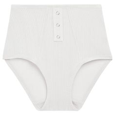 Whipped High Rise in White | Women's White High Rise Underwear – Negative Underwear Seamless High-waist Bottoms For Daywear, White Bottoms With Contoured Waistband For Summer, Summer White Bottoms With Contoured Waistband, Chic Seamless White Bottoms, Chic White Seamless Bottoms, Chic Seamless Loungewear Bottoms, High-waist Bottoms With Wide Waistband For Daywear, High Waist Bottoms With Wide Waistband For Daywear, High Rise Seamless Summer Bottoms