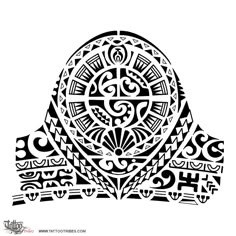 a black and white drawing of an ornamental design