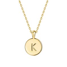 PRICES MAY VARY. Wearing an initial is a classic way to make a statement! Show off your first name, your new last name, ís name, or even alma mater! Our Alphabet Initial Pendant Necklace is 3/8" in Diameter and 18" with a 2" extender adjustable length with Lobster Clasp. Our 14K Yellow Gold Plating will ensure a very long lasting brilliant finish that is nickel free, lead free and hypoallergenic. ✦ 60-DAY GUARANTEE ✦ Your happiness is our number one priority. To ensure your complete satisfaction Classic Initial Necklace As A Gift, Classic Round Pendant Initial Necklace For Anniversary, Classic Monogram Initial Necklace For Personalized Gift, Classic Initial Necklace With Round Pendant For Personalized Gift, Classic Initials Necklace As Personalized Gift, Classic Initials Name Necklace For Anniversary, Classic Round Pendant Initial Necklace As Personalized Gift, Classic Monogram Initial Necklace For Anniversary, Classic Round Pendant Initial Necklace For Personalized Gift